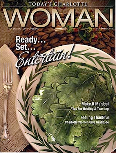 Today's Charlotte Woman cover Tabletop by Gray Walker
